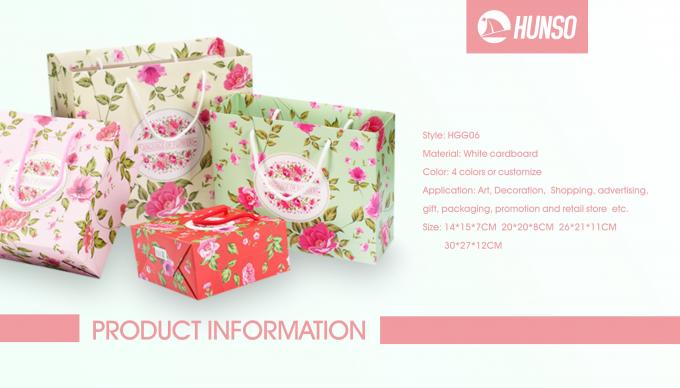 Christmas Gift Wrap Bags Recyclable Customized Logo Screen Printing