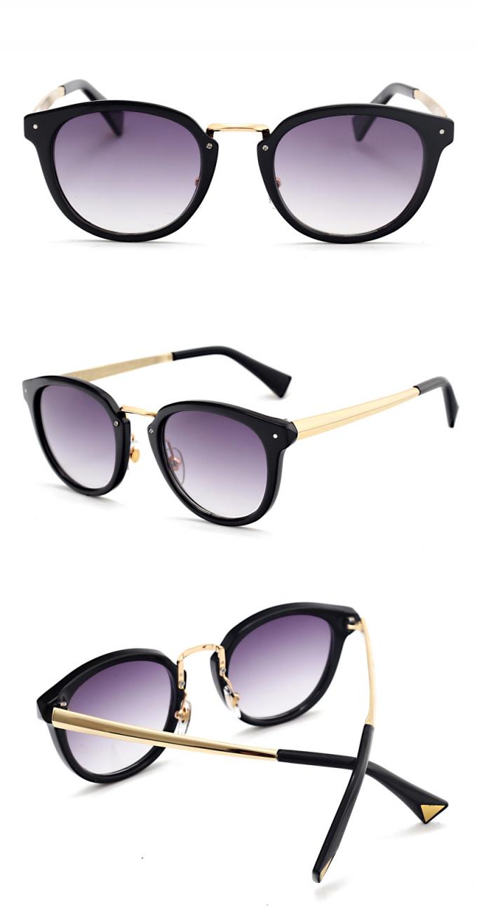 6 Colors Cool Custom Sunglasses , Personalized Logo Sunglasses Full Glare Barrier
