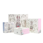 Recyclable Beautiful Patterned Gift Bags Customized Private Label Handle supplier