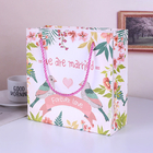 Wedding Patterned Gift Bags Shopping Drawstring For Retail Store Gift supplier