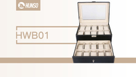 Luxury Multiple Watch Case Box , Antique Wooden Watch Box Custom Shape supplier