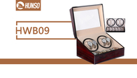 Auto Battery Operated Watch Winder Case Box Custom Shape Embossing supplier