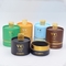 CMYK Cardboard Perfume Round Gift Box With Lid OEM ODM