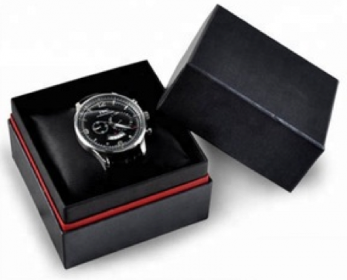 400G Coated Folding Watch Box Gift Packaging Box PMS Printing 0