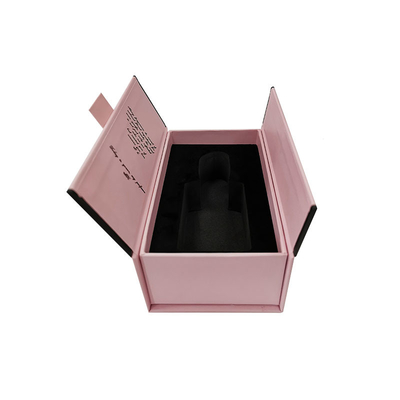 PMS Magnetic Closure Gift Perfume Packaging Box With Ribbon OEM ODM