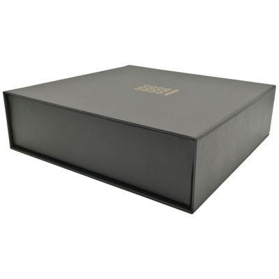 EVA Gift Packaging Paper Rigid Box With Ribbon Glossy Lamination