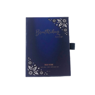 1000g Cardboard Hard Gift Boxes Luxury Perfume Box Packaging Hot Foil UV