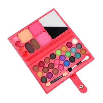 Buy Leather Empty Eyeshadow Containers 63 Colours Magnetic Palette With Mirror online manufacture