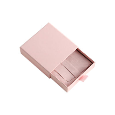 Buy Custom Logo Paper Luxury Gift Jewellery Box Packaging 4C / Pantone color online manufacture