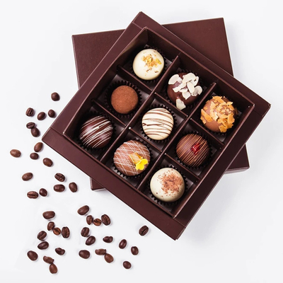 Buy Luxury Macaron Ribbon Hard Cardboard Gift Boxes for Christmas Biscuits Cookie online manufacture