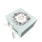 OEM ODM Magnetic Flip Top Gift Box With Ribbon 120-400G Coated