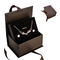 Necklace Paper Magnetic Jewelry Box With Grosgrain Handle