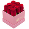 128g Flower Gift Square Cardboard Boxes With Lids CMYK