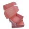 PDF AI Pink Cardboard Flip Cosmetic Packaging Paper Box Aqueous Coating