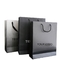 PMS 300gsm CCNB Jewelry Packaging Paper Black Shopping Bags