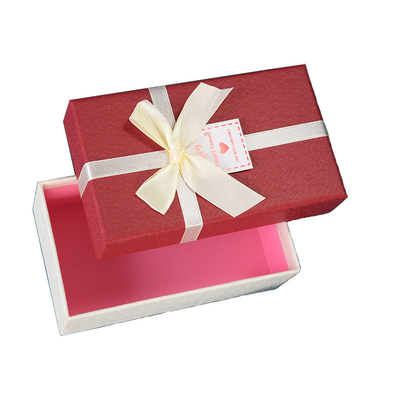 Spot UV Cardboard Flower Presentation Boxes With Lids UV Varnish