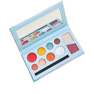 Blue Empty Magnetic Eyeshadow Palette