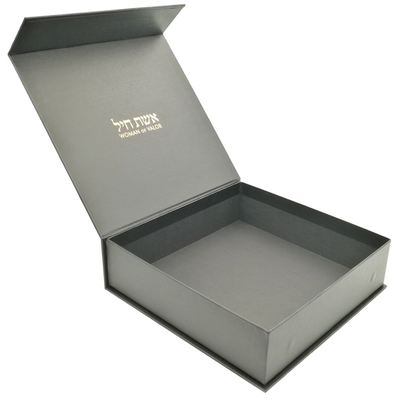 CCNB 250gsm Magnetic Closure Hard Gift Boxes Aqueous Coating