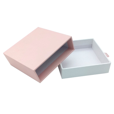 Embossing Hard Gift Boxes CMYK 4C Offset Pink Magnetic Box
