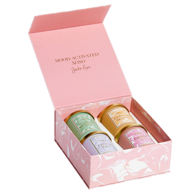 CMYK Scented Candle Cosmetic Gift Box Packaging Spot UV