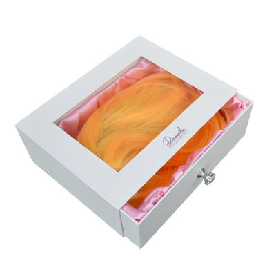 130g Fancy Paper Drawer Gift Boxes Silk Insert Cardboard Cosmetic Boxes