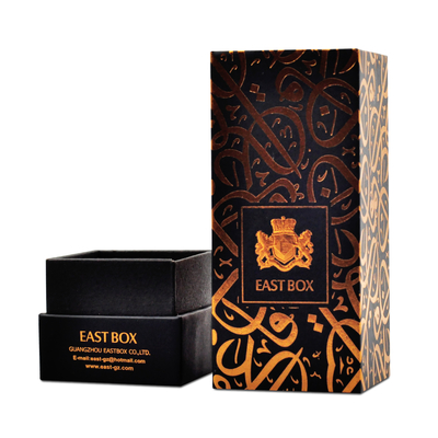 200gsm Recycled Paper Cosmetic Gift Box Packaging Aqueous Coating