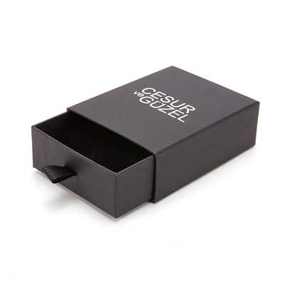 Essential Oil Cosmetic Packaging Black Cardboard Gift Boxes 3 Ply B Flute Corrugated