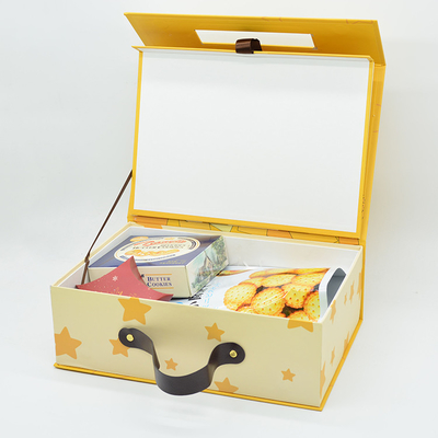 ECO Friendly Recyclable Hard Gift Boxes CMYK 4 Color Offset Printing