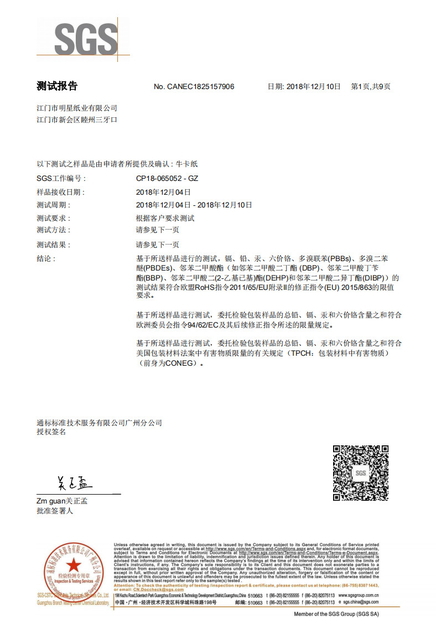China Zhuhai Danyang Technology Co., Ltd Certification