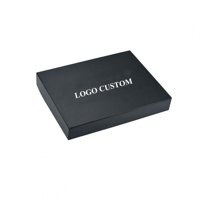 400G Coated Flip Top Cosmetic Gift Box Packaging With Magnetic Catch Matte UV 2