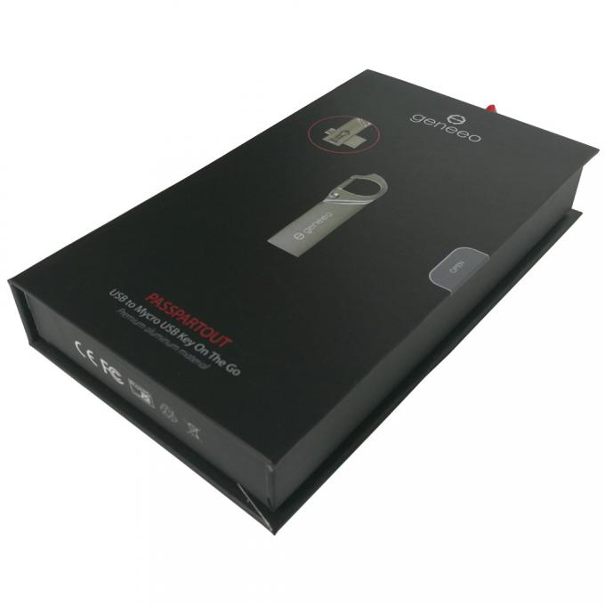 OEM ODM Tuck Top Cardboard Boxes Electronics Packaging Matte Lamination 2