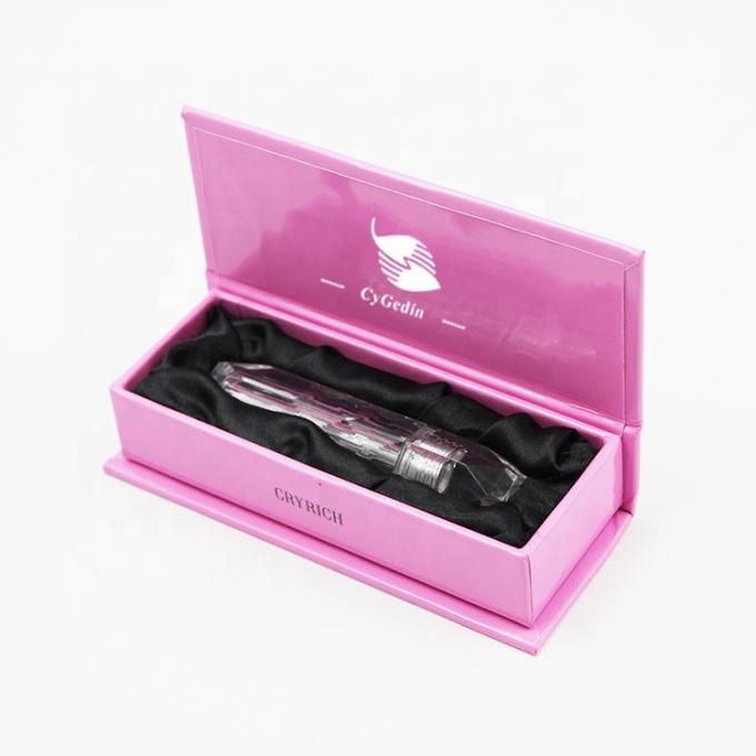 OEM Flip Top Empty Perfume Boxes With Magnetic Closure Pantone 0